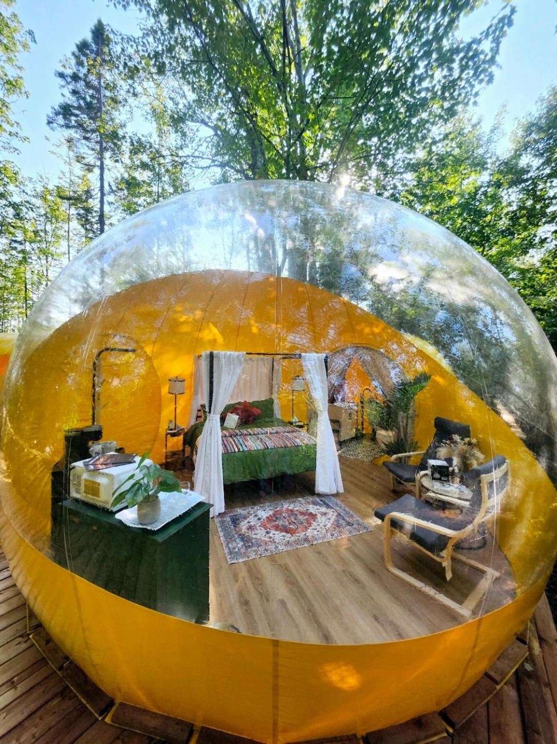 Estrella Glamping Hotel Caraquet Bagian luar foto