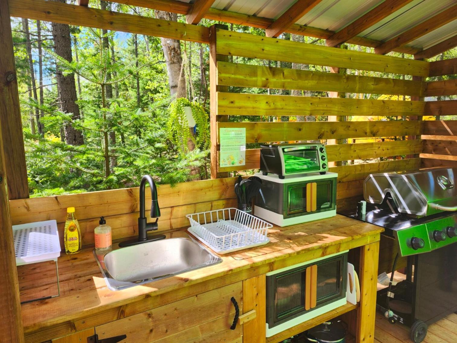 Estrella Glamping Hotel Caraquet Bagian luar foto