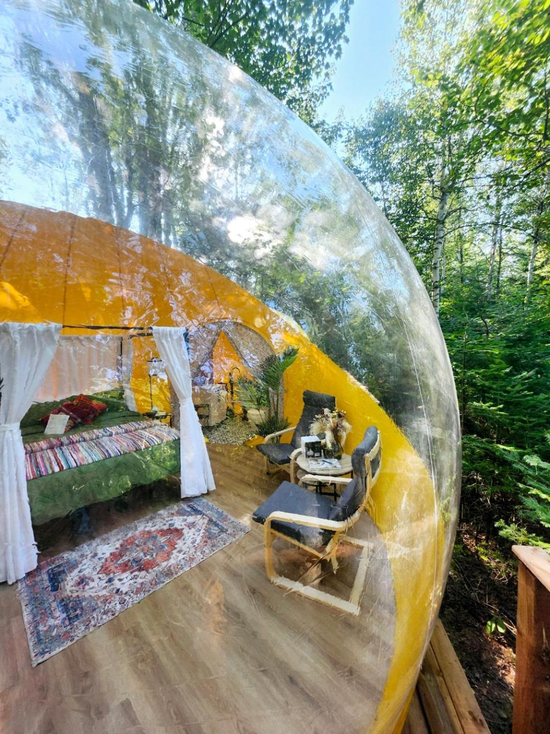 Estrella Glamping Hotel Caraquet Bagian luar foto